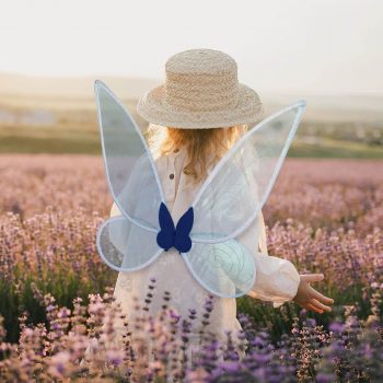 Fairy Wings for Kids Girl, Light Up Butterfly Wings