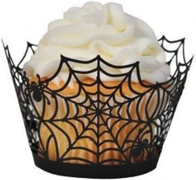 BinaryABC Halloween Cupcake Wrappers