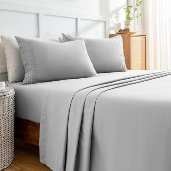 Great double-coupon deal on Amazon! Ultra Soft Deep Pockets Sheets Set