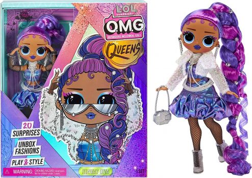 LOL Surprise OMG Queens Runway Diva Fashion Doll with 20 Surprises Including Outfit and Accessories for Fashion Toy