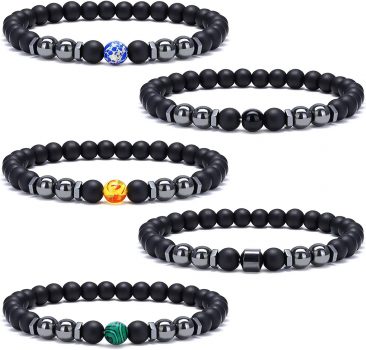  5Pcs Ankle Bracelets for Women Men