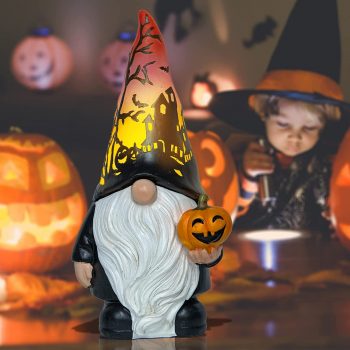 Halloween Gnome with LED Lights