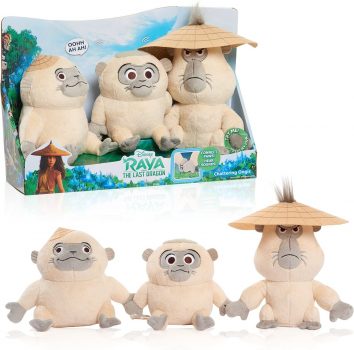 Disney Raya and the Last Dragon Chattering Ongis Plush, 3-piece set
