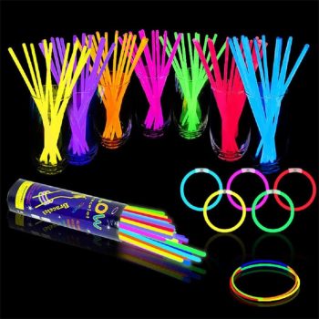 50 Pcs/Box Glow Sticks Party Favors