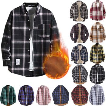 Flannel Jackets for Men 2022 Long Sleeve