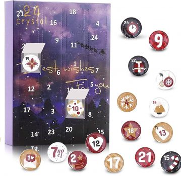 Christmas 24 Comes Calendar Medal Countdown Calendar