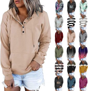 Womens Fall Tops Casual Hoodies