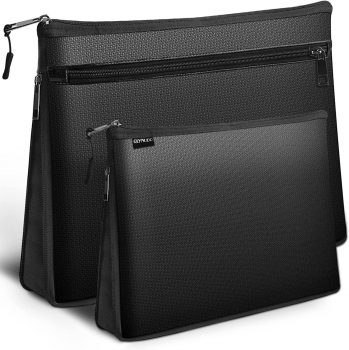 Fireproof Document Bags Portable Fireproof Money Safe Bag with Thermal Insulated
