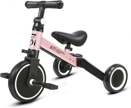 67i 3 in 1 Tricycle for 1-3 Year Old Toddler Bike