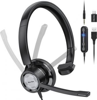 New bee USB Headset with Microphone