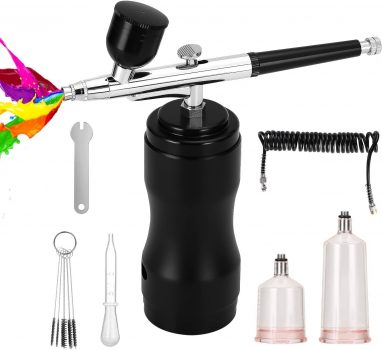 Fuairmee Airbrush Kit with Compressor