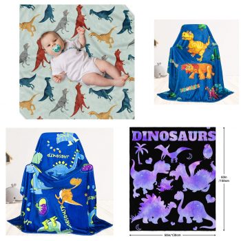 Dinosaur blankets for kids