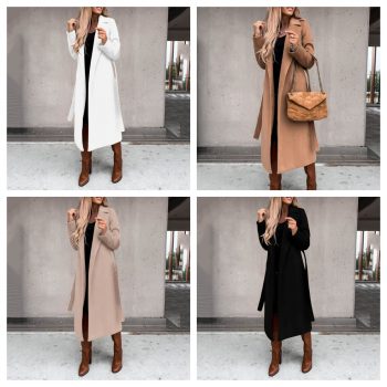 Long Open Front Cardigan Women