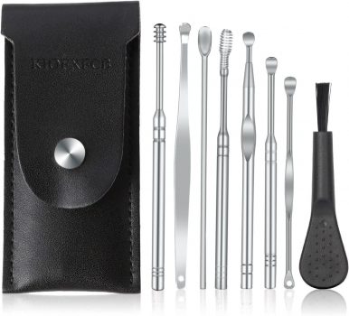 8 Pcs Ear Pick Earwax Removal Kit￼