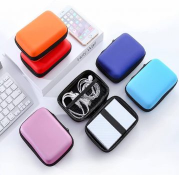 Electronics Organizer Shockproof Carrying Case