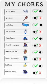 Chore Chart for Adults Planning Boards