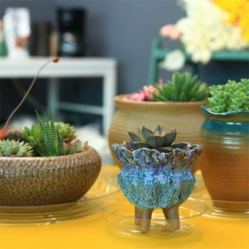 5pcs Garden Flower Pot Mat Plant Saucer Drip