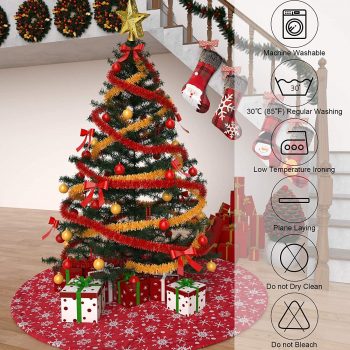 48 Inches Christmas Tree Skirt ￼