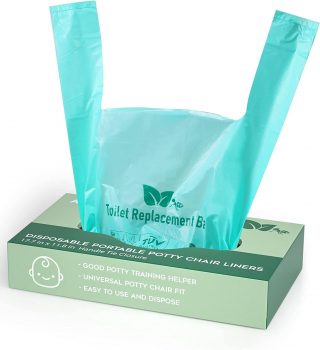 Disposable potty liners