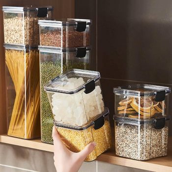 Airtight Food Storage Containers with Lids for Kitchen