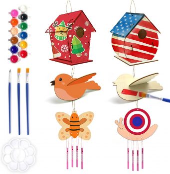 Bird House Kits for Children to Build