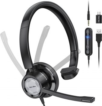 New bee USB Headset with Microphone