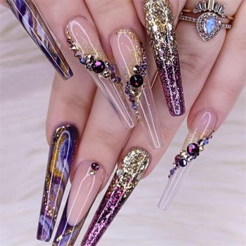 500Pcs White Clear French False Acrylic Nail Tips