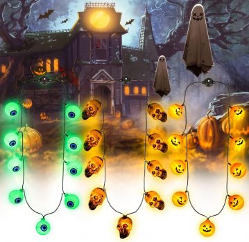 Halloween Light Up Necklace for Kids