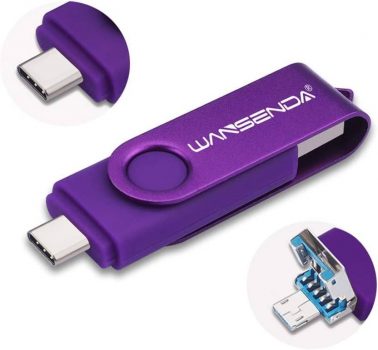 3 in 1 128GB USB Flash Drive