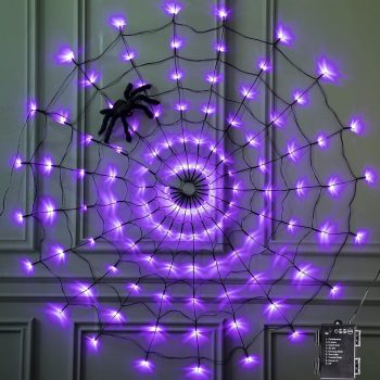 Halloween Spider Web Lights