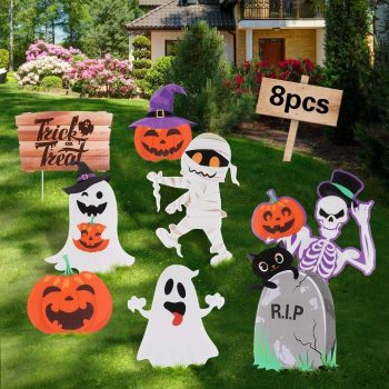 STOBOK 8pcs Halloween Decorations Outdoor