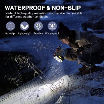 Portable Lightweight Waterproof Spotlight for Fishing Outdoor Camping