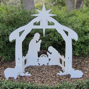 OLOPE Outdoor Nativity Scene – Holy Family Yard Nativity Set