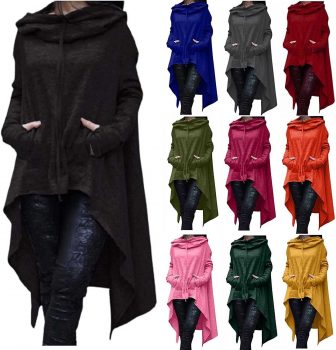 Cloak Sweatshirt with Hooded