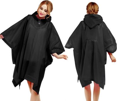 2PCS Rain Ponchos for Adults