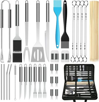 AISITIN 37Pcs Grill Accessories BBQ Grill Tools Set