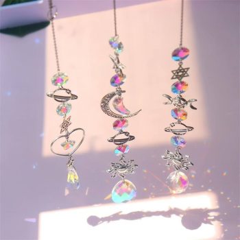 Colorful Crystal Wind Chime