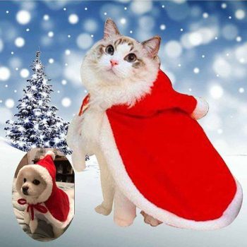 Christmas Cape for Cats & Dogs ￼