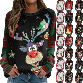 MIANHT Women Christmas Sweatshirt