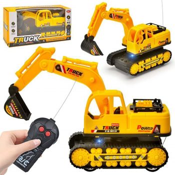 Yanvan Remote Control Excavator Toy Electric Two