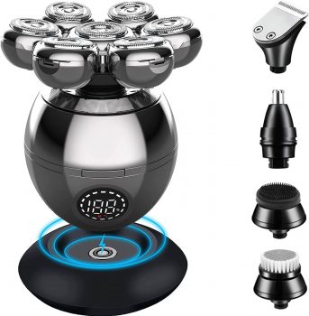 Head Shavers for Bald Men (Sliver / Black)