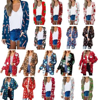  bmkBWO Christmas Cardigan