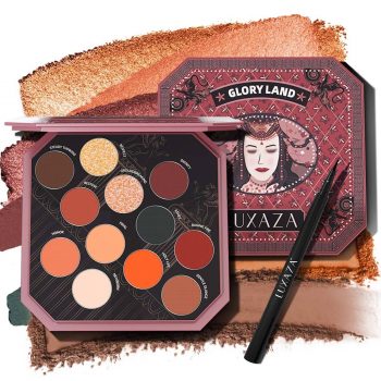 LUXAZA Neutral Matte Eyeshadow Palette Nudes