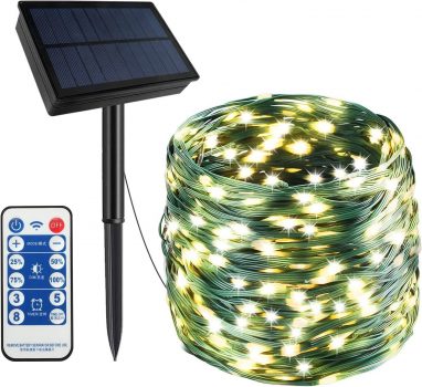 Outdoor Solar String Lights –105 FEET!!! 300 LED ￼