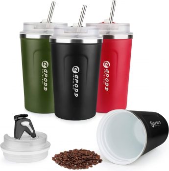 Insulated Ceramic Coffee Mug