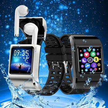 2 in 1 Smart Watch with Earbuds