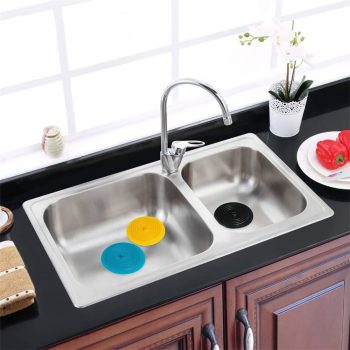 Grote Siliconen Bad Stop Lekkage-Proof Putdeksel Sink Haar Stopper