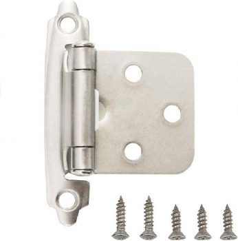 2pcs Self Closing Kitchen Inset Cabinet Hinges