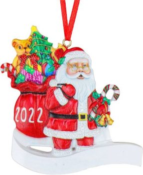 Santa Ornaments for Christmas Tree 2022