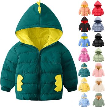 FlekmanArt Baby Boys Girls Winter Coats